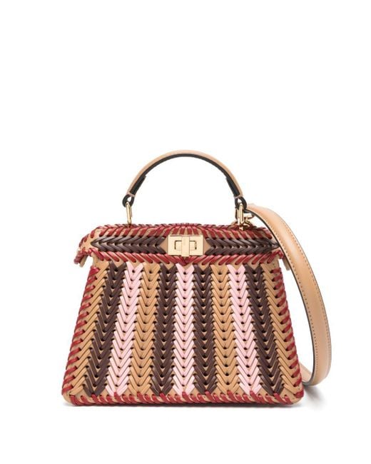 Fendi Pink Peekaboo Iseeu Petite Tote Bag