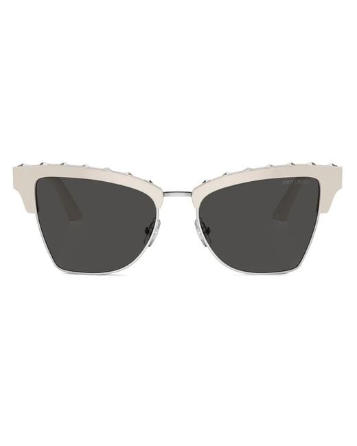 Jimmy Choo Gray Jc5014 Sunglasses