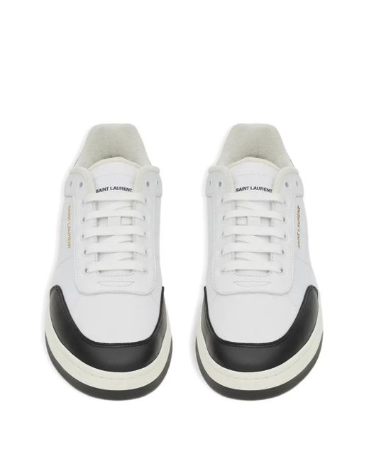 Saint Laurent White Sl/61 Sneakers for men