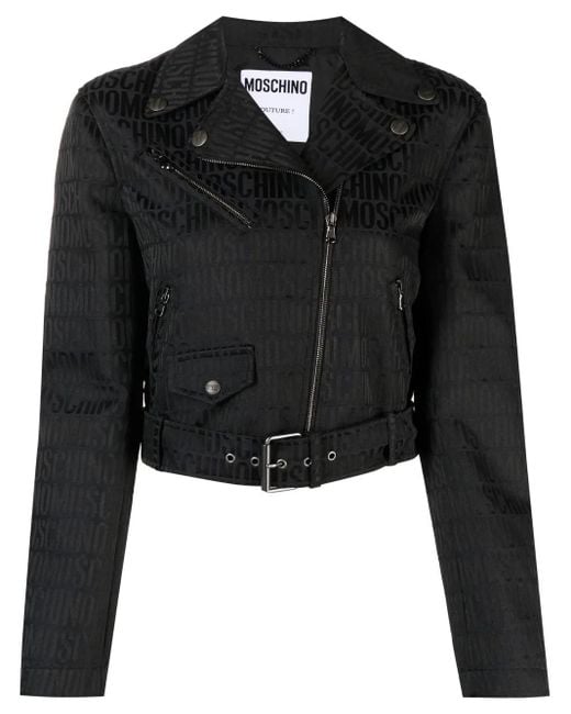 Moschino Jack Met Rits in het Black