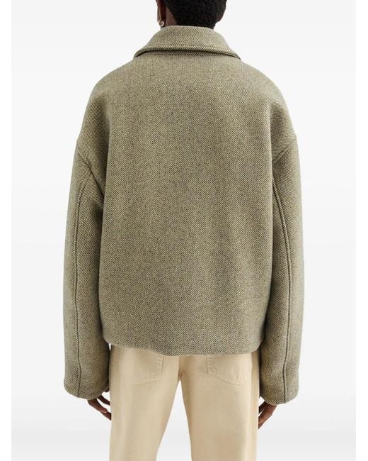 Chaqueta De Lana Jil Sander de hombre de color Green