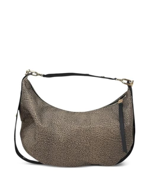 Borbonese Gray Sac Porté Épaule Médium Frame
