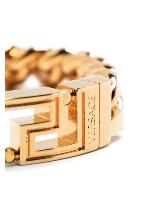 Versace Metallic Metal Bracelet Accessories for men