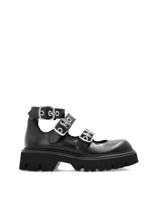 Vivienne Westwood Bacchus Buckled Platform Pumps in Black | Lyst