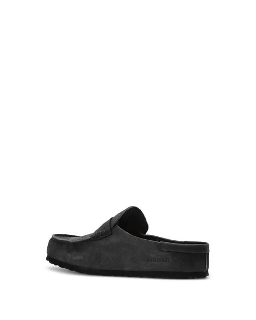 Birkenstock Black Naples Wrapped Mules for men