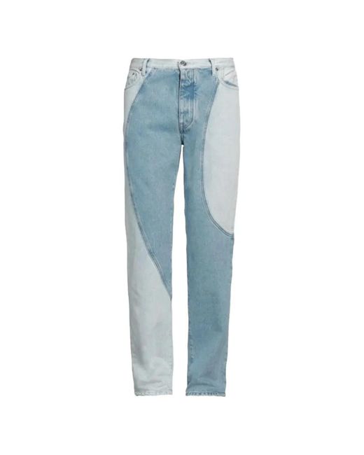 Off-White c/o Virgil Abloh Blue Denim Jeans for men