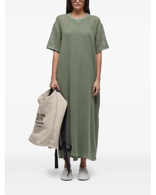 Osklen Green Canvas Dress