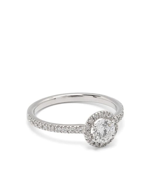 Loyal.e Paris レディース Solitaire Absolu.e Couronne ダイヤモンド リング 18kホワイトゴールド