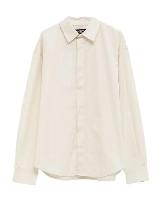Jacquemus White Casual Shirts for men