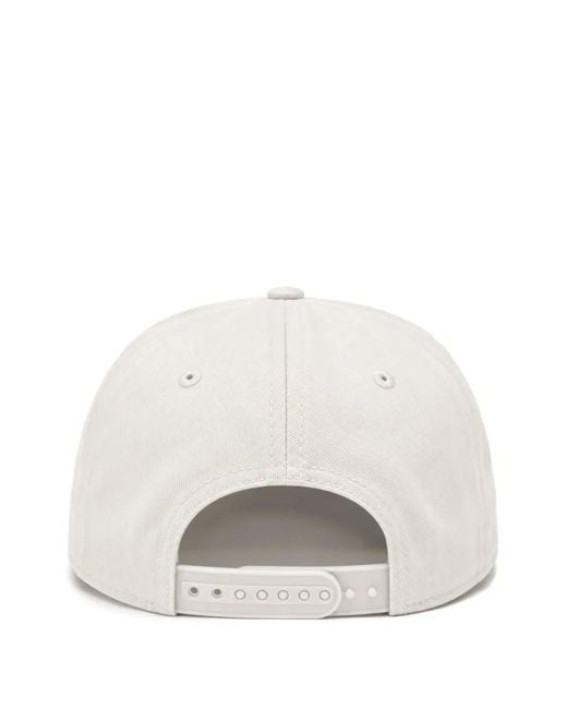 Melt White Graphic-Print Baseball Cap for men