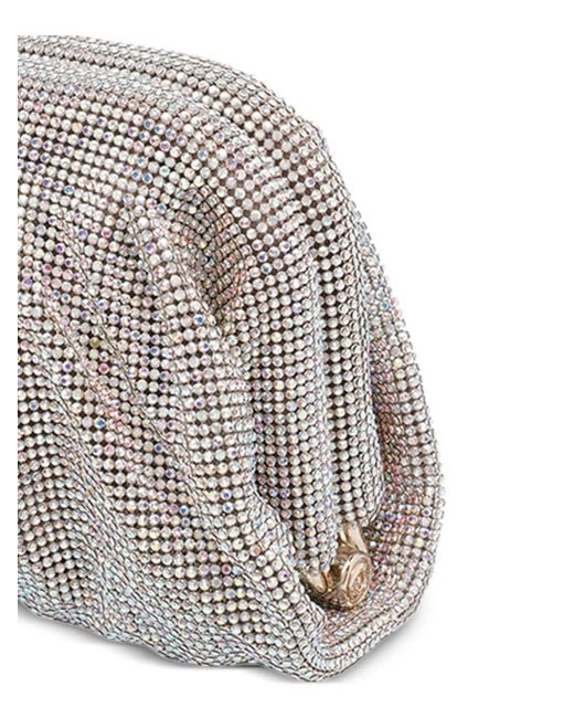 Benedetta Bruzziches Gray Venus La Petite Clutch Bag