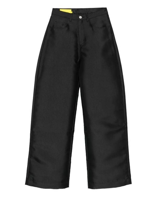 Marques'Almeida Black Mikado Trousers