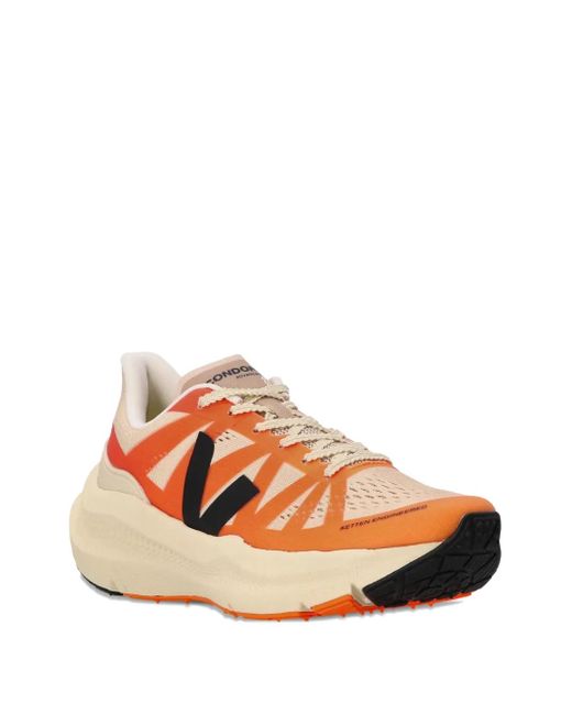 Veja Orange Baskets À Logo Imprimé