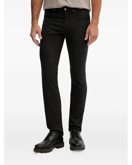 Karl Lagerfeld Black Patch Trousers for men