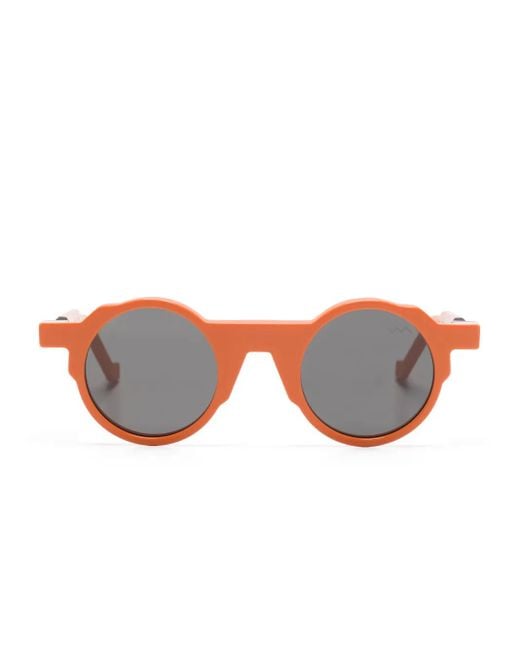 VAVA Eyewear Pink Lunettes De Soleil À Monture Ronde