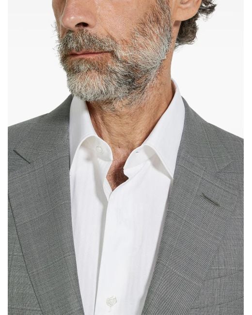 メンズ Zegna Centoventimila スーツ Gray