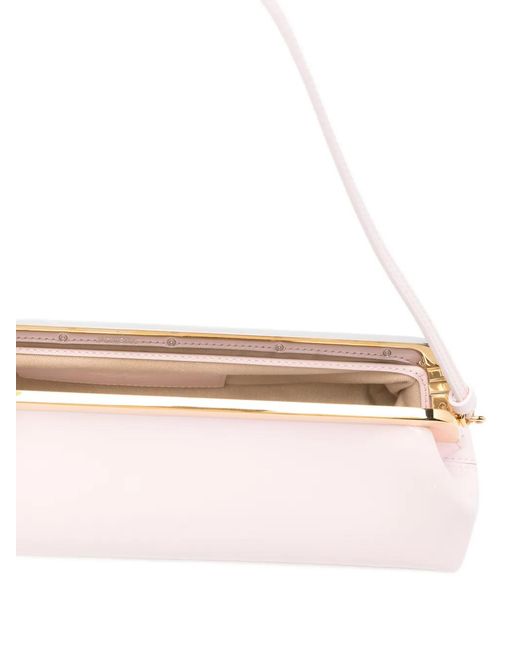 Jacquemus White Salon Clutch