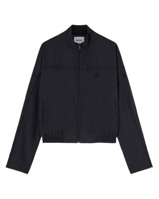 Ambush Blue Logo-Embroidered Track Jacket for men