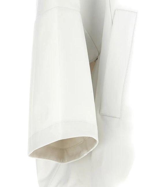 Moorer White Florida Removable-Hood Jacket