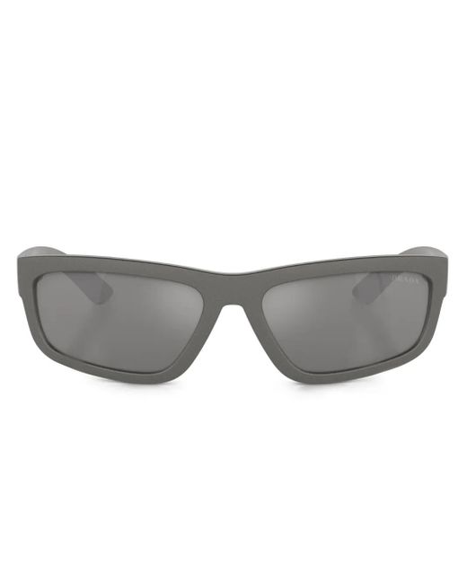 Prada Linea Rossa Gray Linea Rossa Sunglasses for men