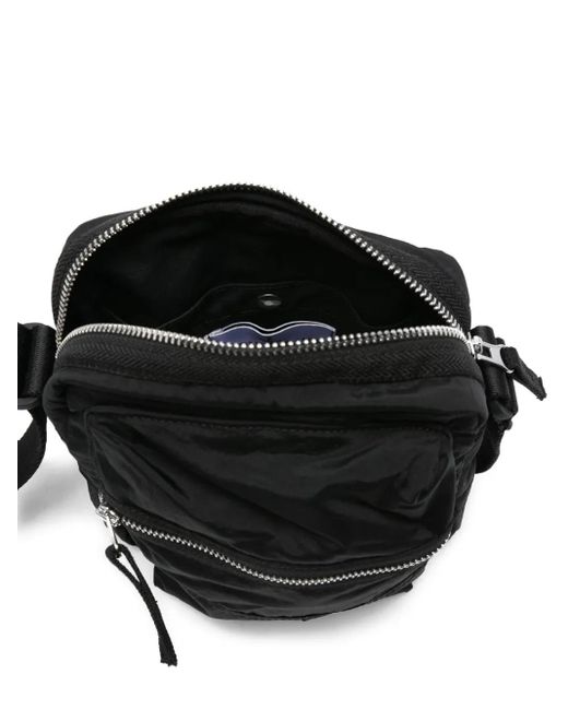 Stone Island Kuriertasche mit Kompass-Patch in Black für Herren