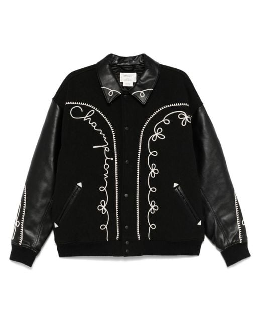 Champion Black X Angelo Baque Bolero Jacket for men