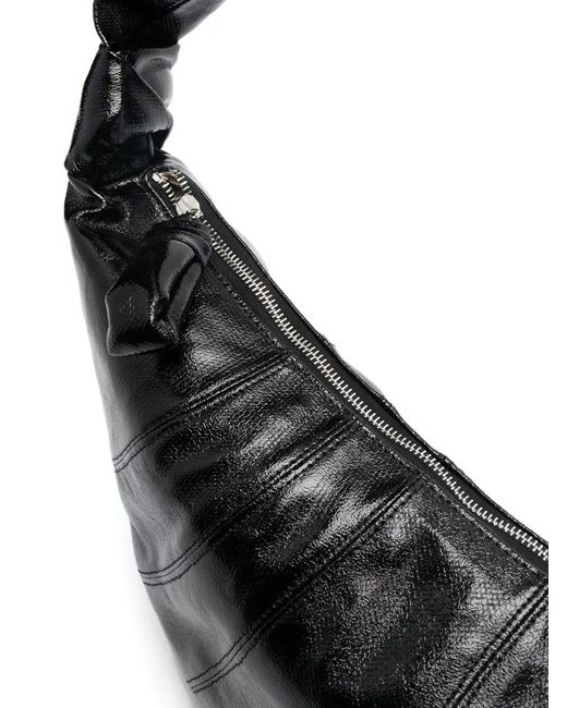 Lemaire Black Medium Croissant Shoulder Bag