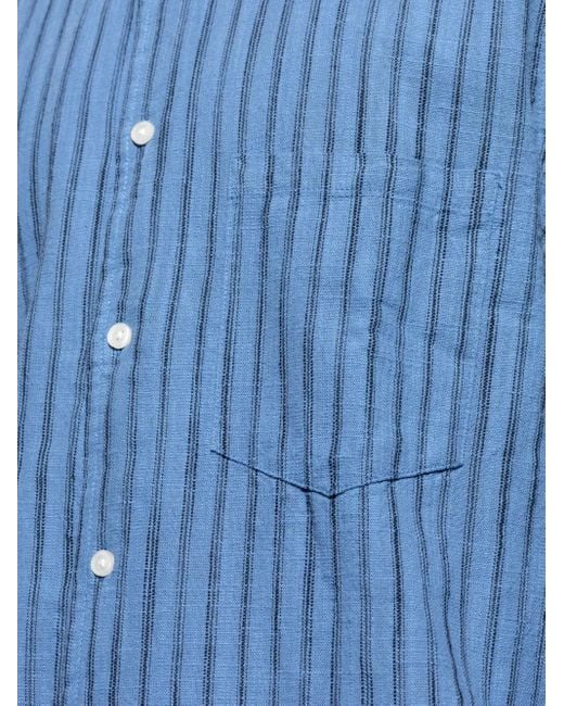 Chemise À Rayures Samsøe & Samsøe pour homme en coloris Blue