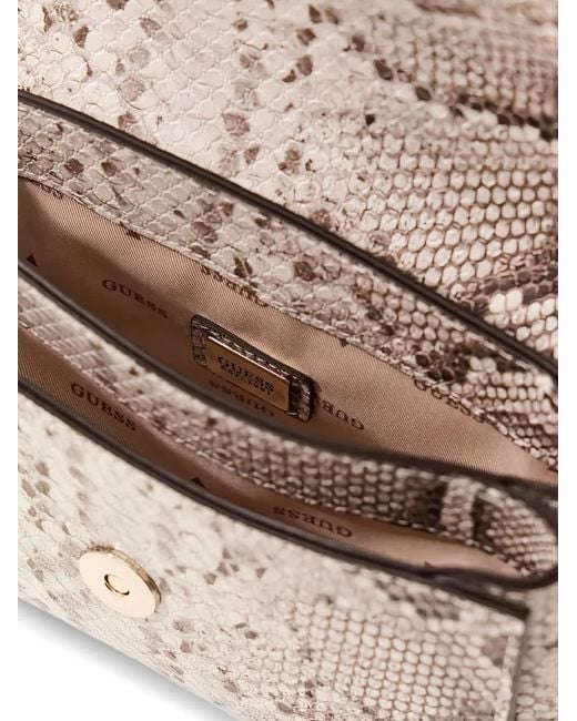 Guess Natural Mini Deesa Shoulder Bag