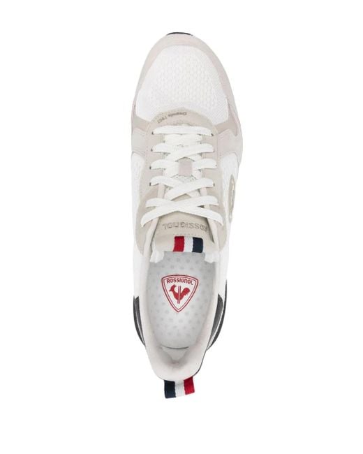 Rossignol White Heritage Retro Sneakers for men