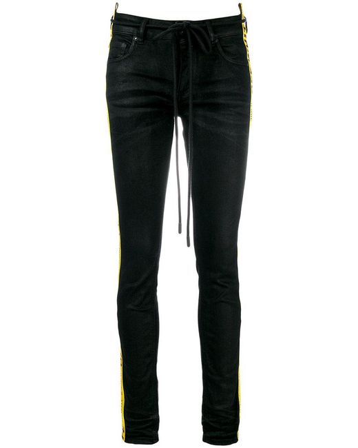 Side Stripe Slim-fit Jeans 