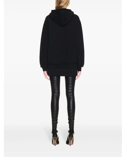 Off-White c/o Virgil Abloh Black Lace Label Reg Hoodie