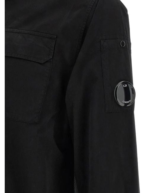 C P Company Jacke Mit Reißverschluss in Black für Herren