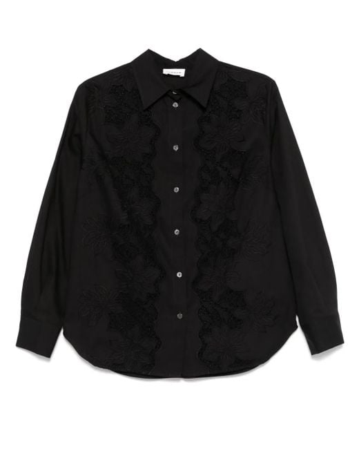 P.A.R.O.S.H. Black Cioccolato Shirt
