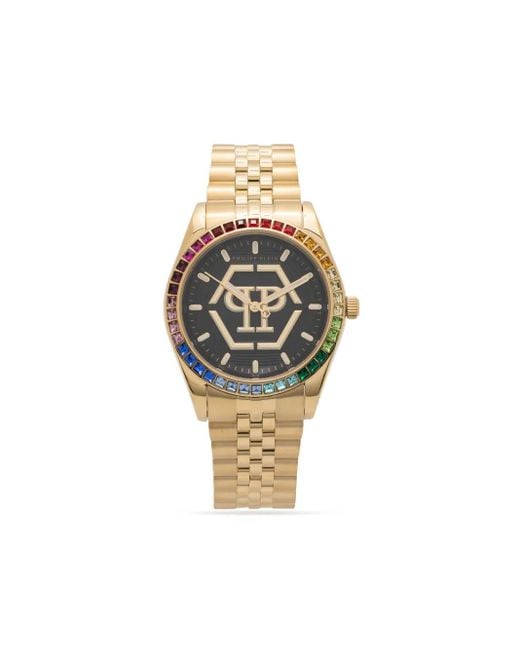 Philipp Plein Metallic Date Superlative 38Mm