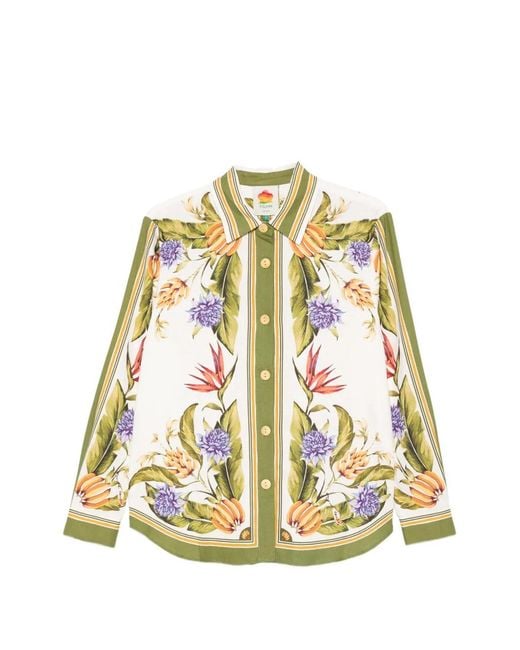 Farm Rio Metallic Shirt