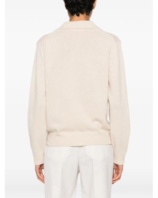 Victoria Beckham Natural Knit Sweater Genevieve