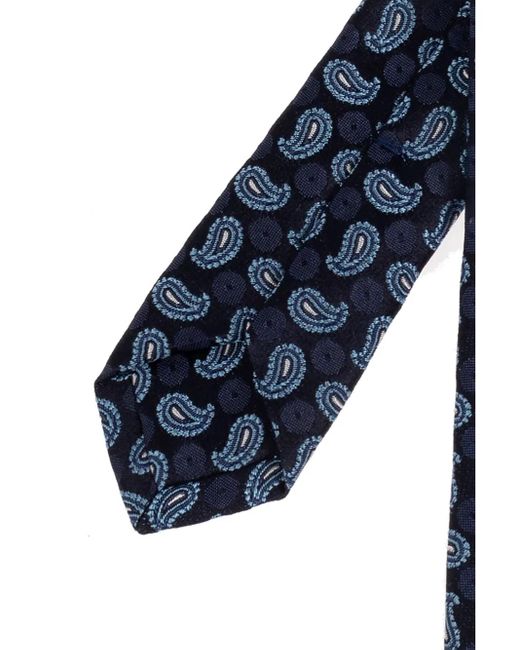 Ties di Etro in Blue da Uomo