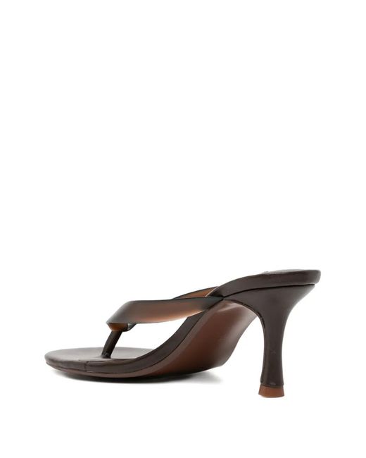 Senso Metallic 75Mm Flowe Sandals