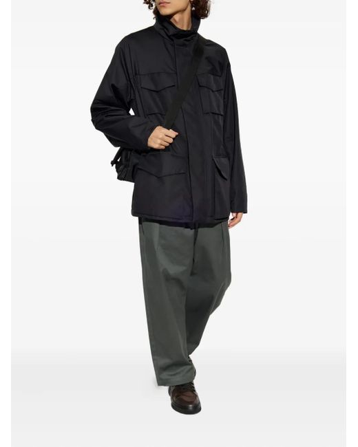 Giorgio Armani Blue Multi-Pocket Jacket for men