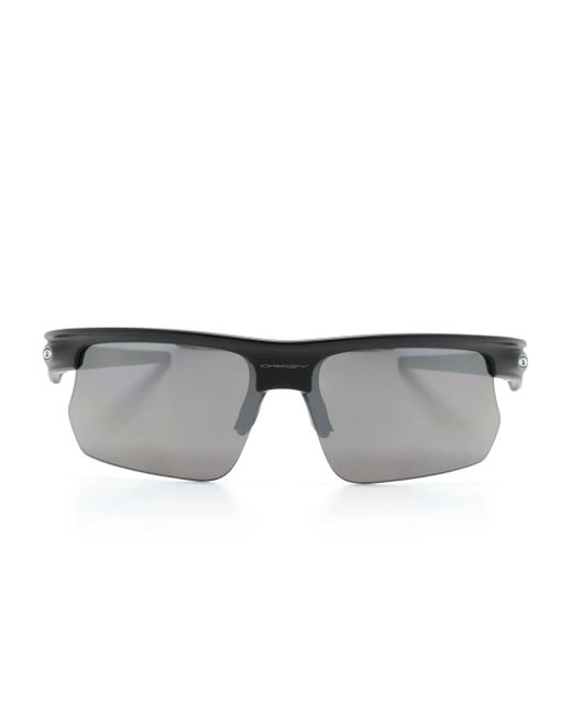 Oakley Gray Bisphaera️ Rectangle-Frame Sunglasses