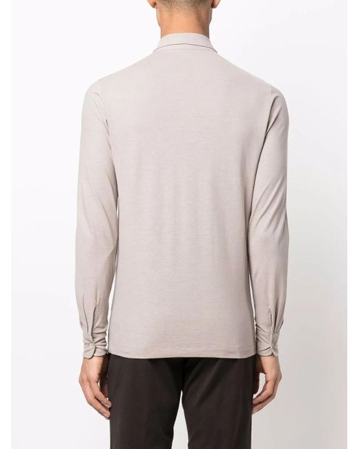 Zanone Button-Down Overhemd in het Multicolor voor heren