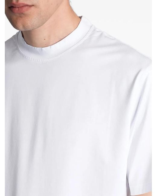 Salvatore Santoro White Short-Sleeve T-Shirt for men
