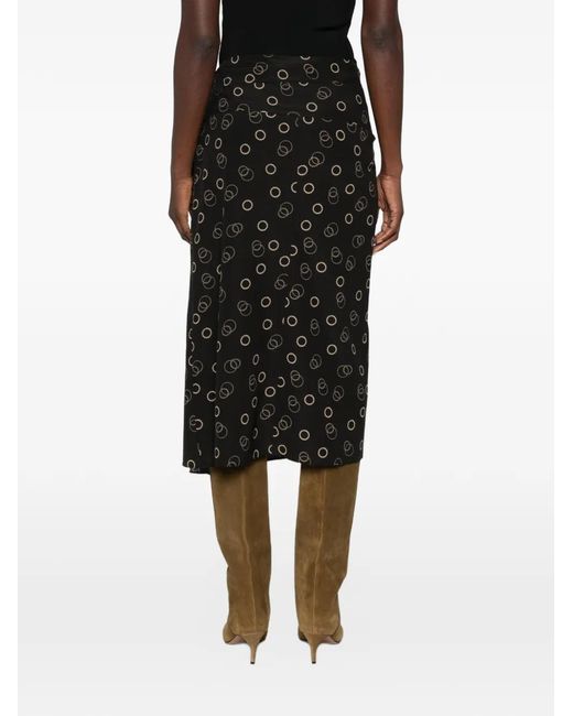Isabel Marant Black Faniry Midi Skirt