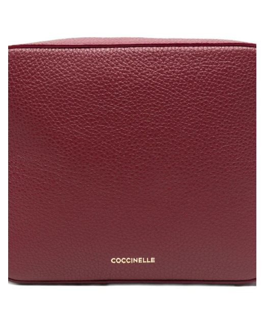 Coccinelle Red Tebe Cross Body Bag
