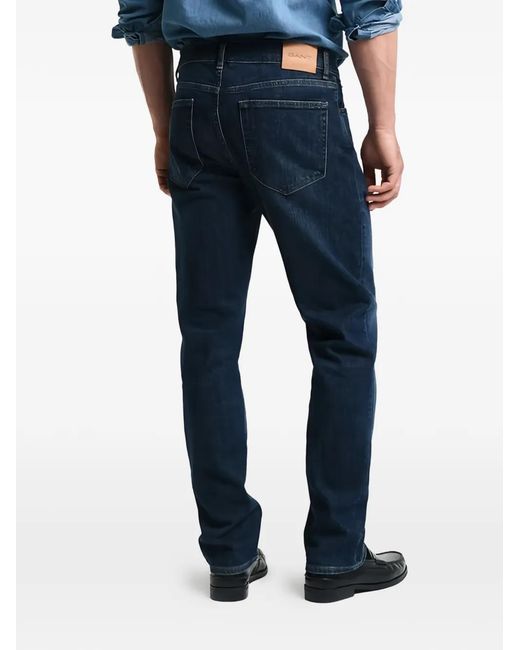 Vaqueros Rectos Gant de hombre de color Blue