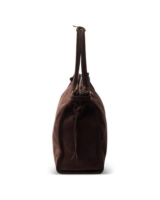 Prada Black Bonnie Buckle-Detail Tote Bag for men