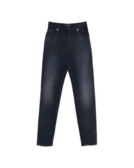 Balenciaga Blue Front Pockets Denim Jeans