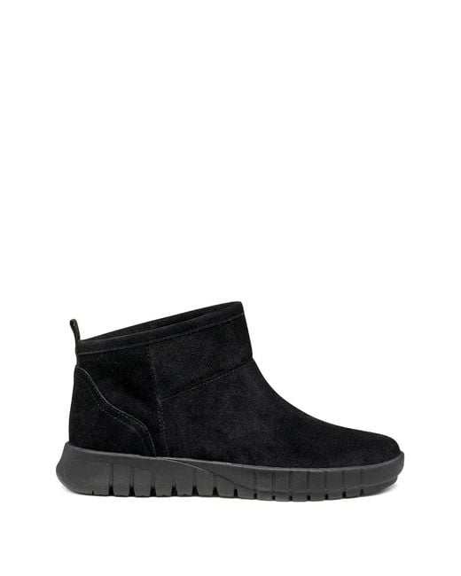 Geox Black Flextride Panelled Boots