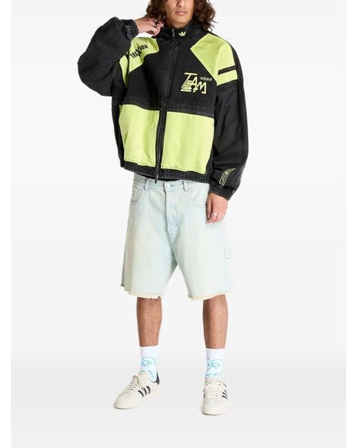 Adidas Black Adilenium Moto Jacket for men